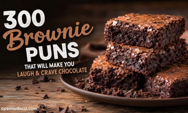 300 Brownie Puns That Will Make You Laugh & Crave Chocolate