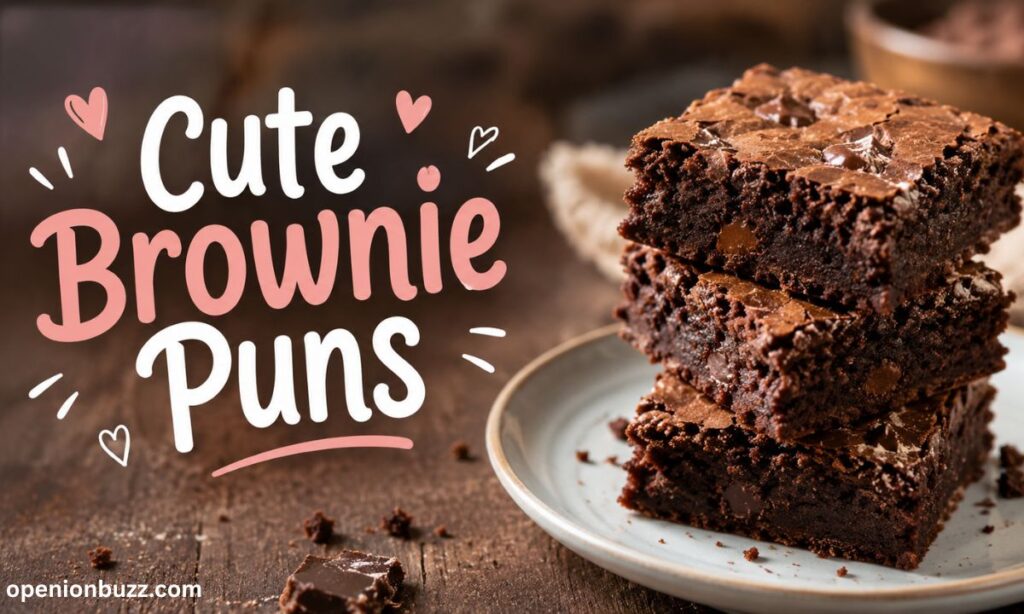 Cute Brownie Puns