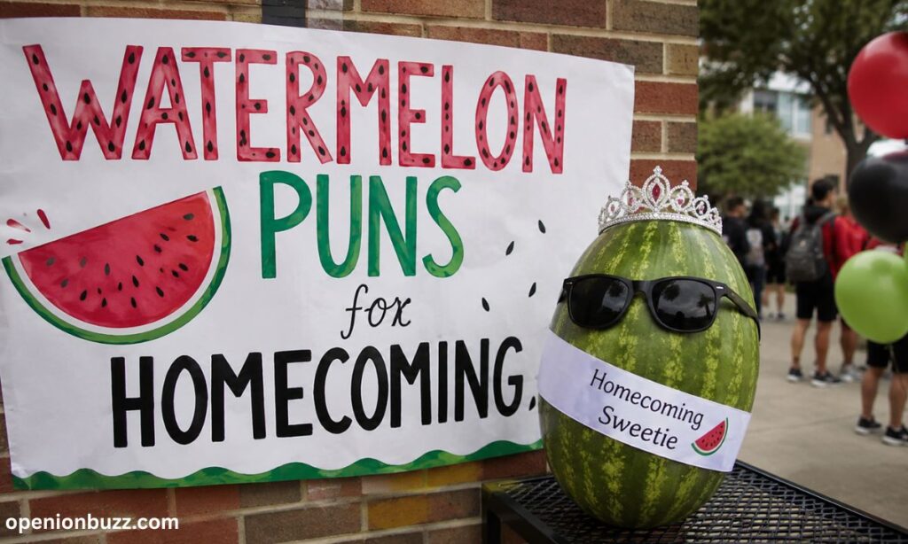 Watermelon Puns for Homecoming