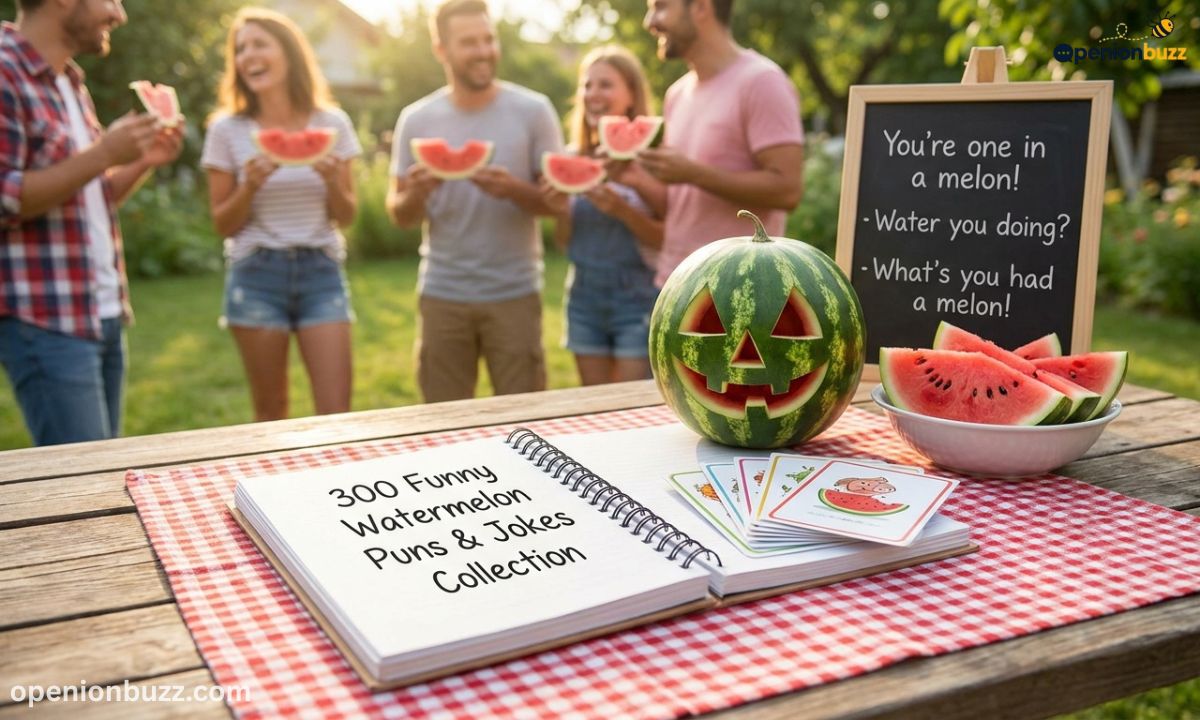 300 Funny Watermelon Puns & Jokes Collection