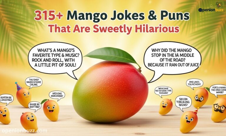 315+ Mango Jokes & Puns That Are Sweetly Hilarious