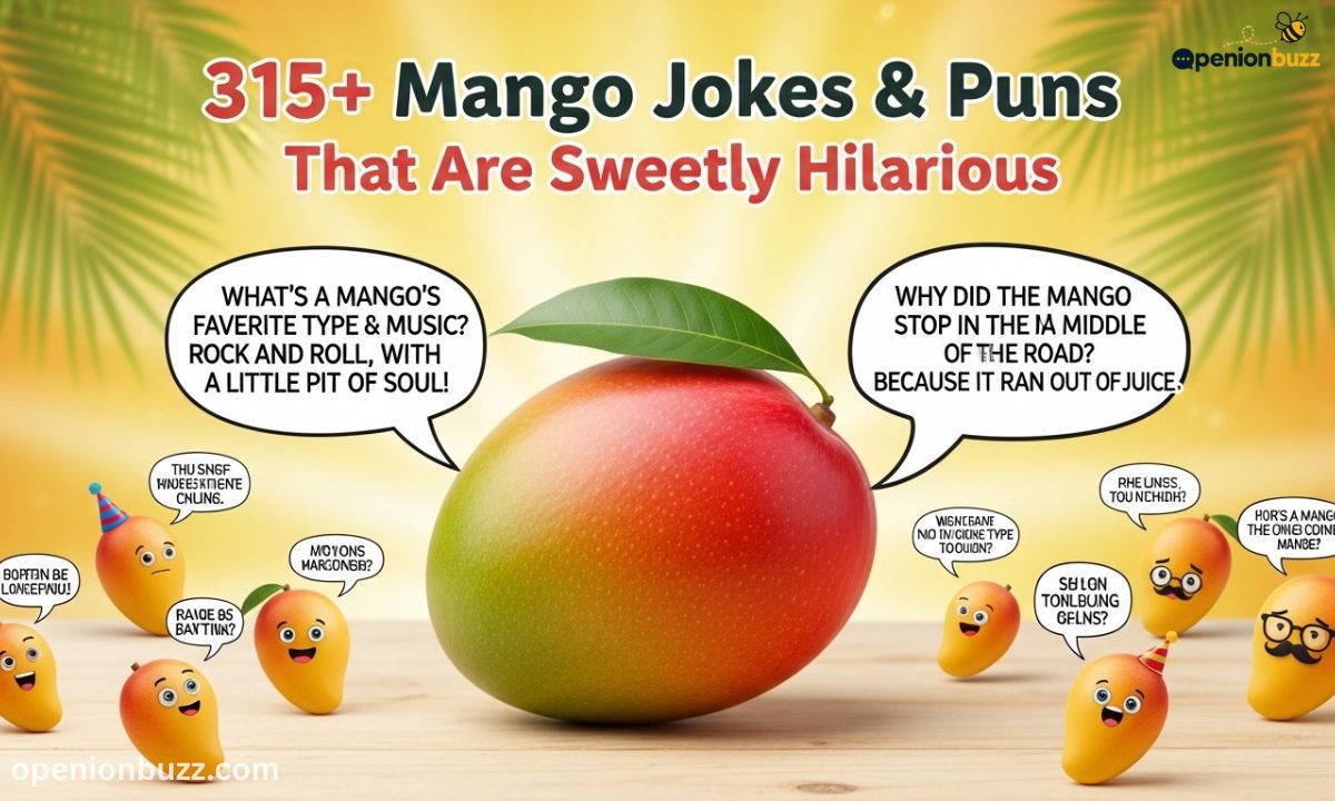 315+ Mango Jokes & Puns That Are Sweetly Hilarious