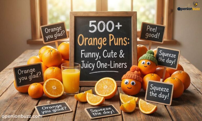 500+ Orange Puns Funny, Cute & Juicy One-Liners