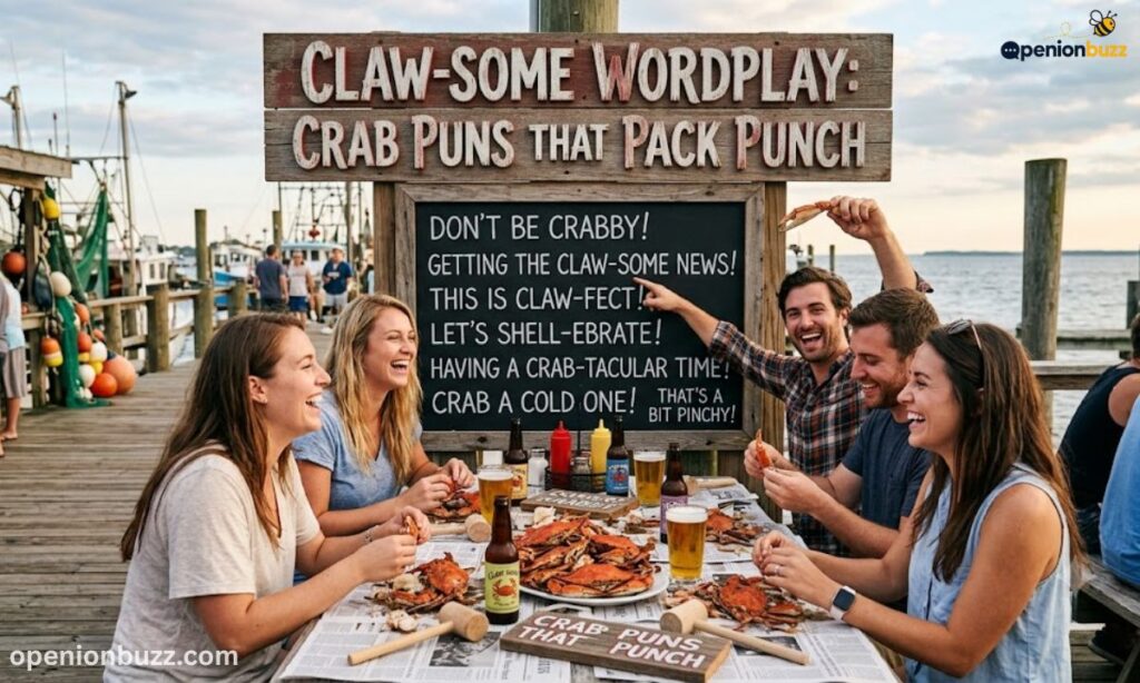 Claw-Some Wordplay: Crab Puns That Pack Punch