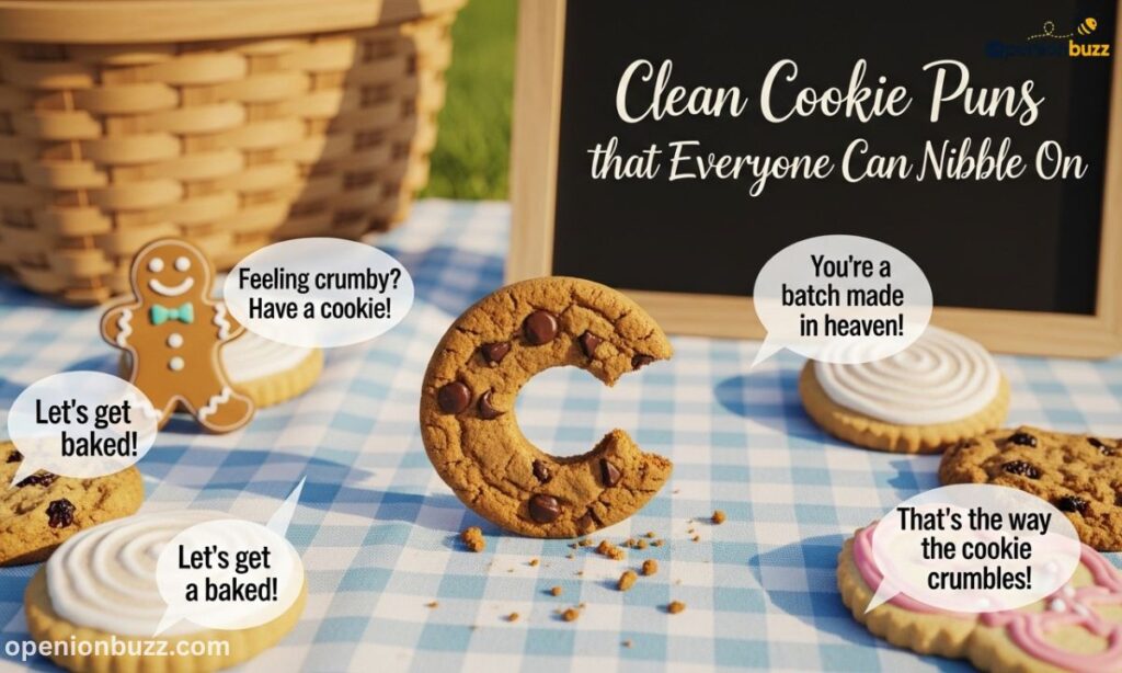 Clean Cookie Puns that Everyone Can Nibble On