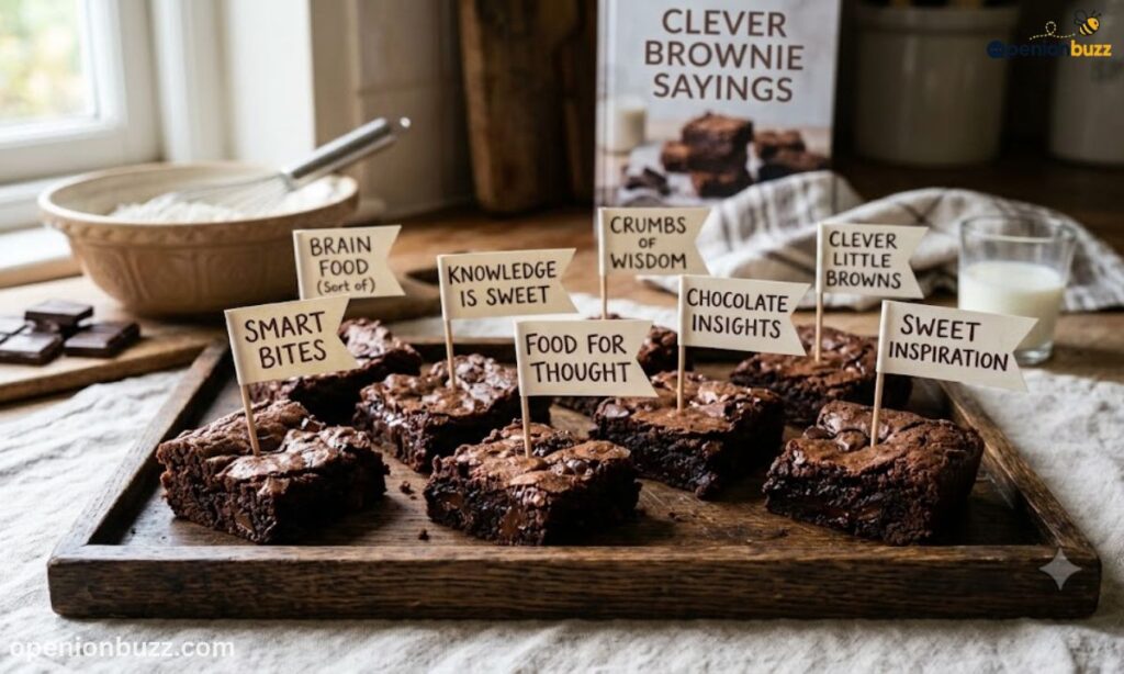 Clever Brownie Sayings