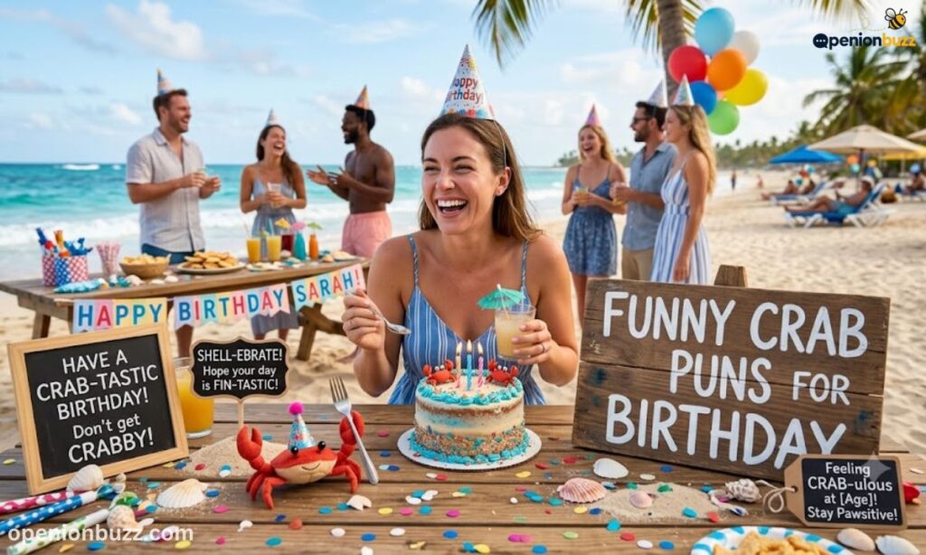 Funny Crab Puns for Birthday