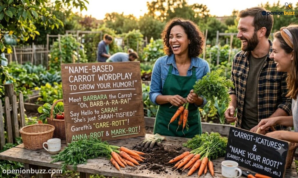 Name-Based Carrot Wordplay to Grow Your Humor