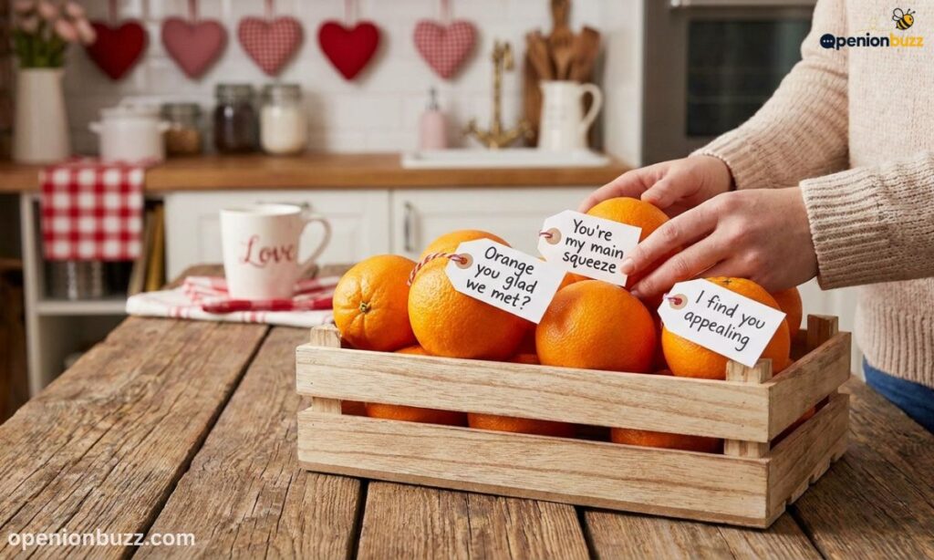 Valentine Orange Puns That Are Pure Love