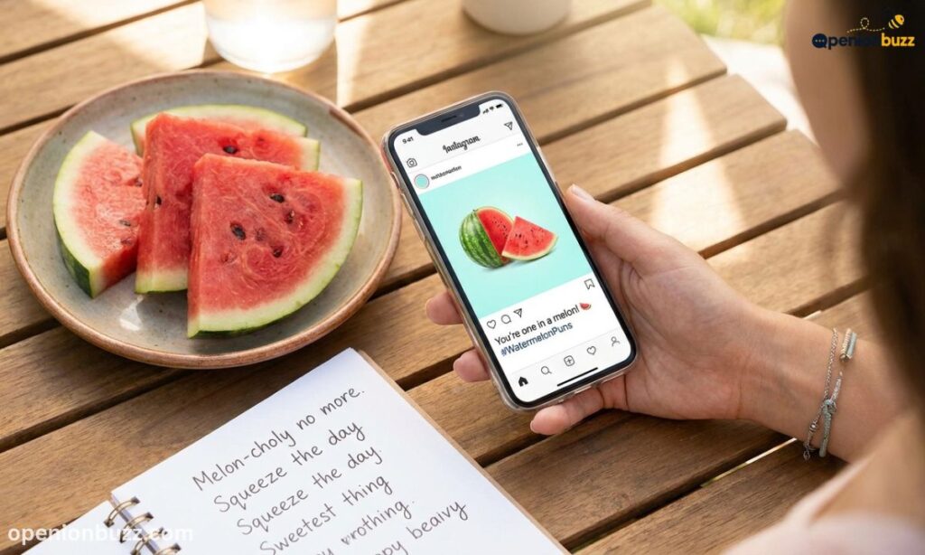 Watermelon Puns for Instagram Captions