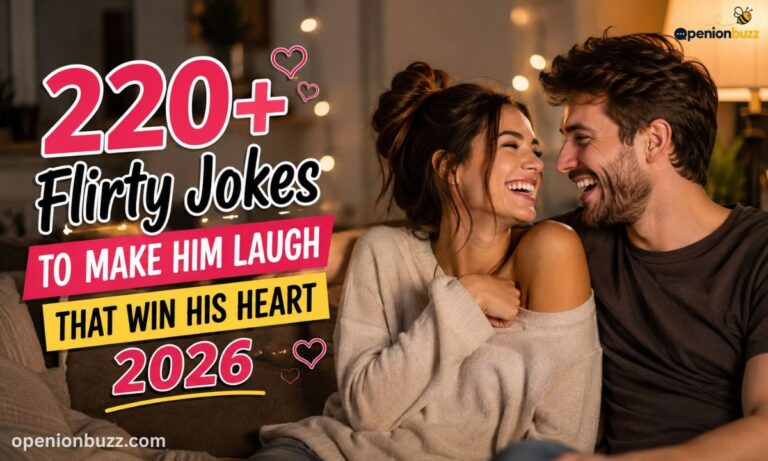 220+ Flirty Jokes to Make Him Laugh That Win His Heart 2026