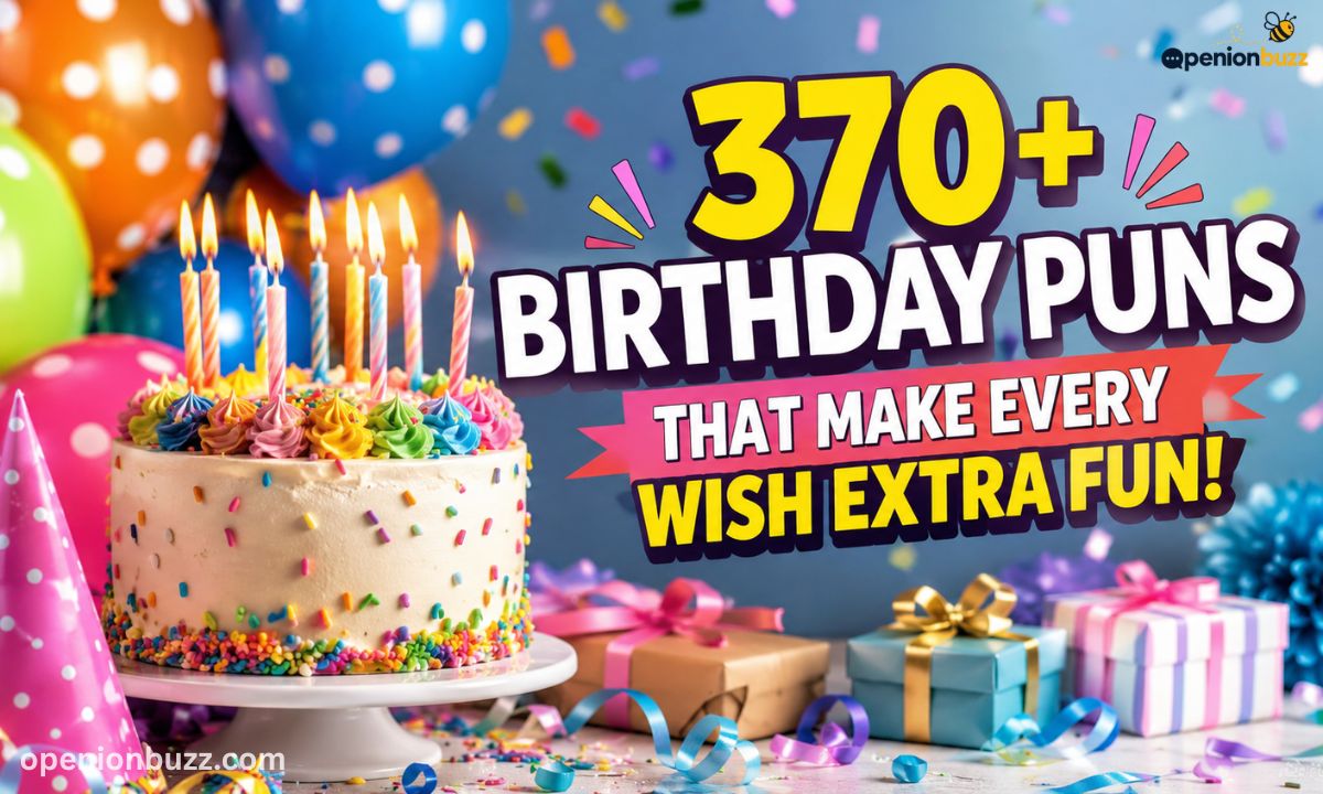 370+ Birthday Puns That Make Every Wish Extra Fun!