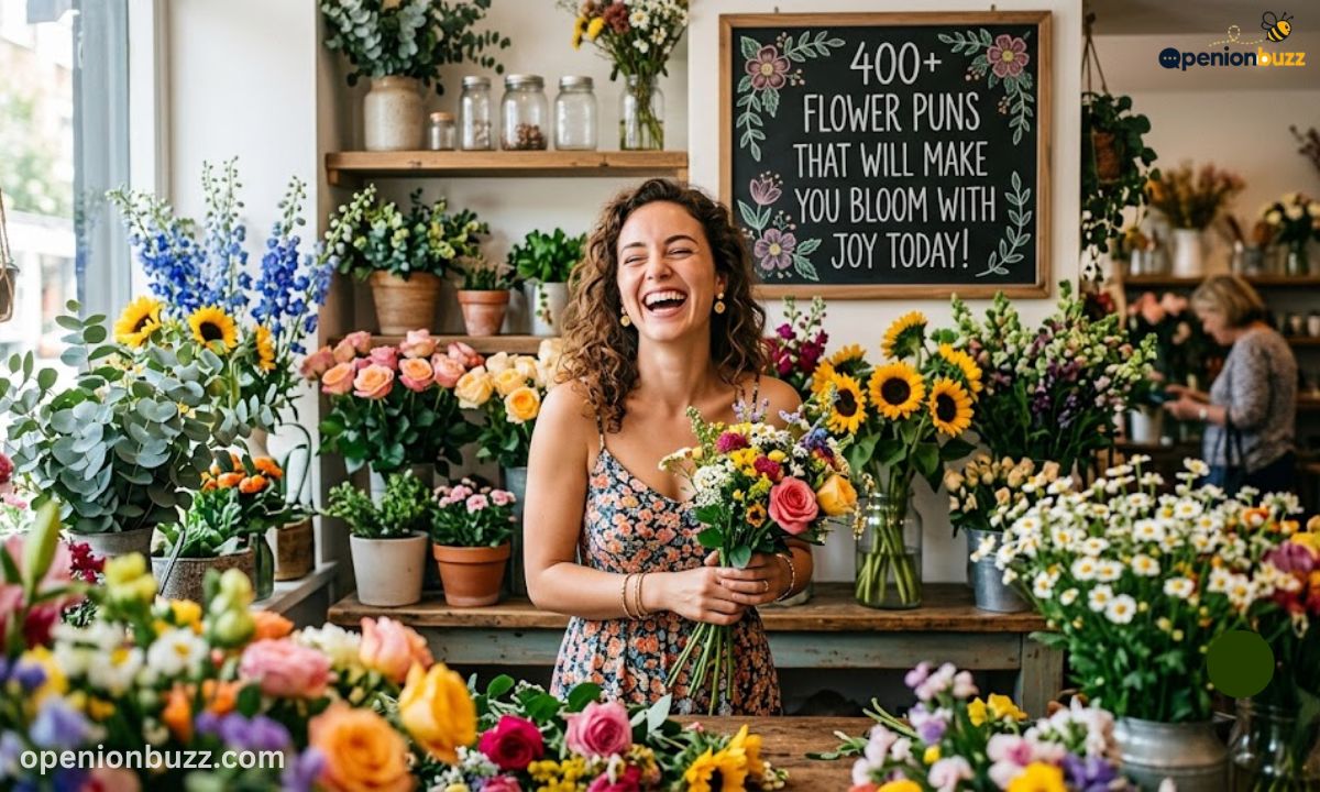 400+ Flower Puns That Will Make You Bloom with Joy Today