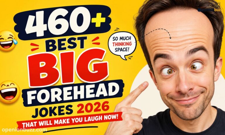 460+ Big Forehead Jokes 2026 That Make You Laugh