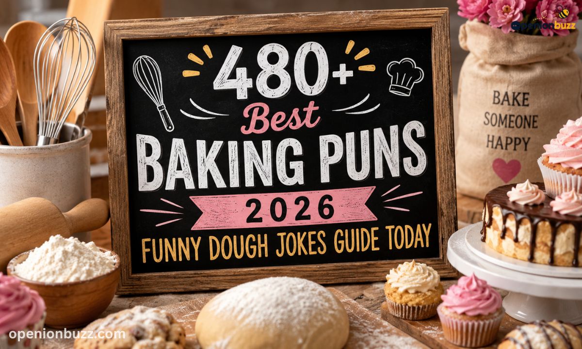 480+ Best Baking Puns 2026 Funny Dough Jokes Guide Today