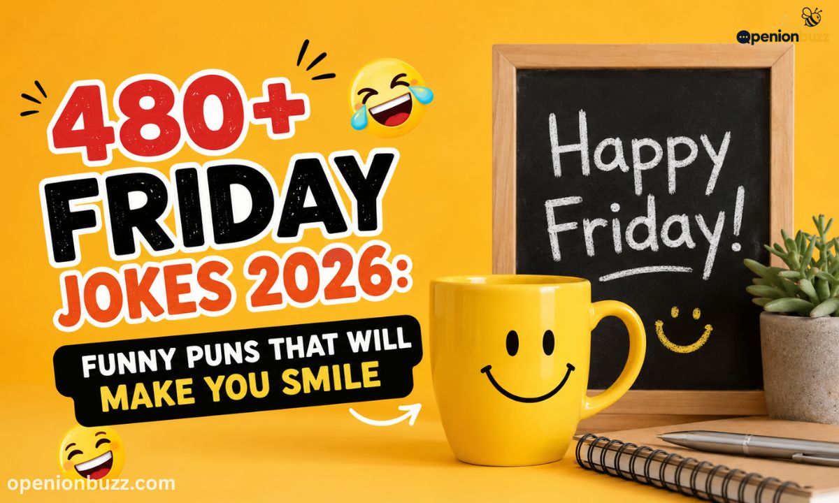 480+ Friday Jokes 2026 Funny Puns That Will Make You Smile