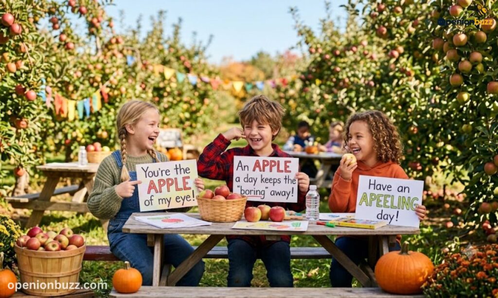 Apple puns for kids