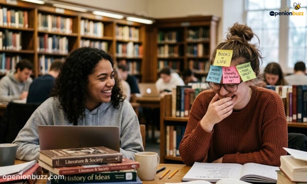 Bookworm & Study Forehead Jokes