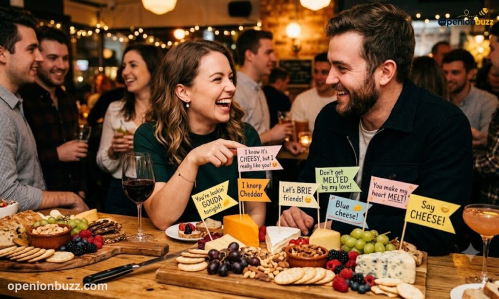 Cheesy Pick-Up Lines and Flirty Cheese Puns