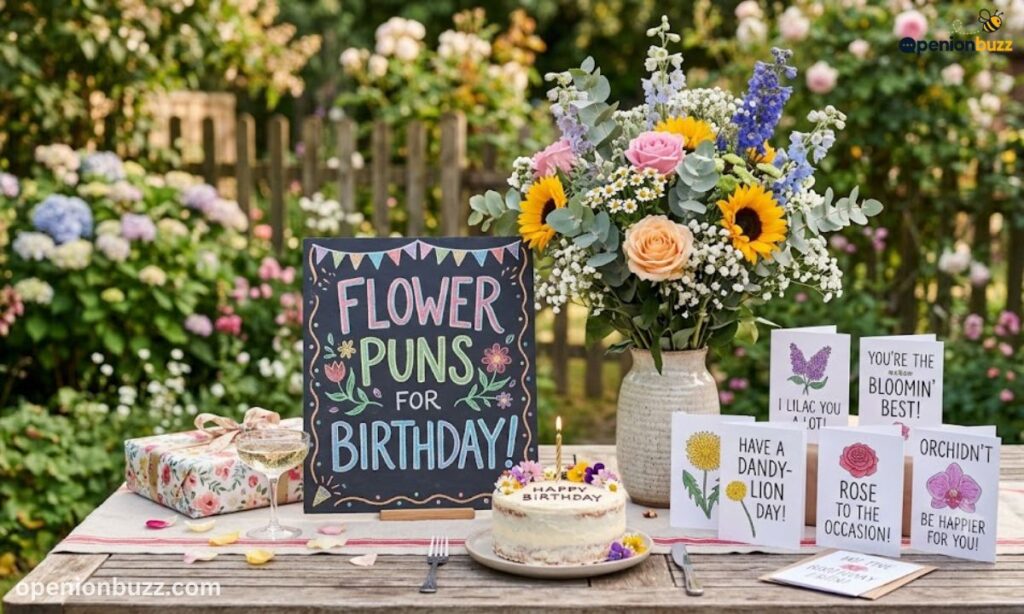 Flower Puns for Birthday