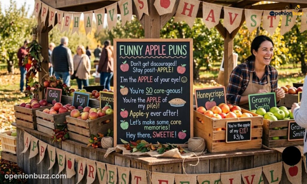 Funny apple puns
