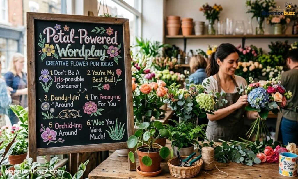 Petal-Powered Wordplay: Creative Flower Pun Ideas