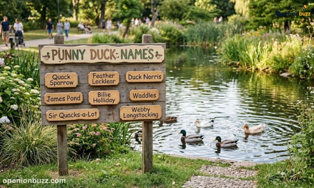 Punny Duck Names